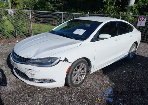 2015 Chrysler 200 Limited from USA, damaged, VIN 1C3CCCAB7FN713922
